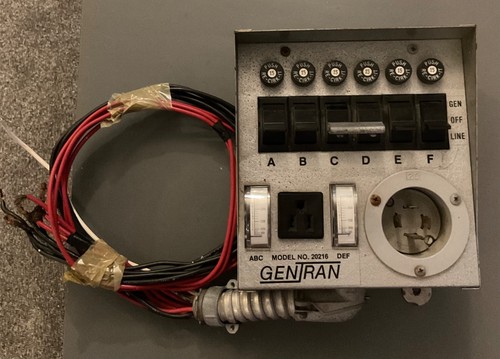 Gen tran model - 20216, circuit