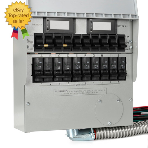 Generator transfer switch 50a - transfer, switch,50a