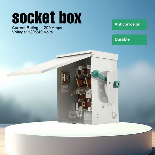 Manual transfer switch - 200, amp