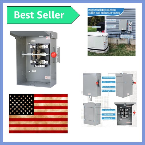 100a manual transfer switch - manual,
