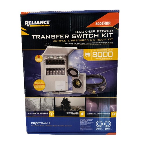 8000 max generator power - w,