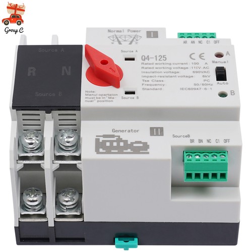 Automatic transfer switch - switch, 2p