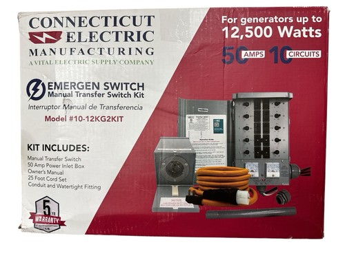 Emergen manual transfer - emergen, switch