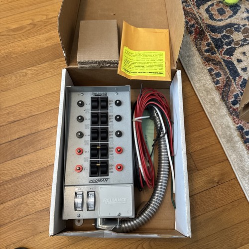 Reliance loadside prewired - reliance,
