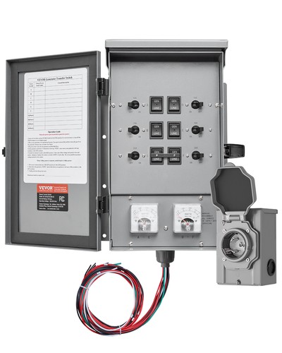 Vevor manual transfer switch - manual,