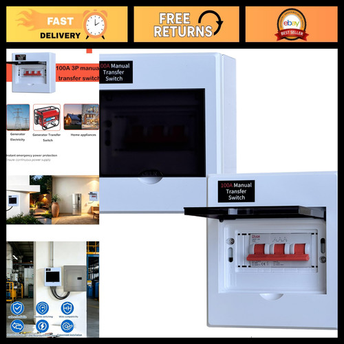 100a manual transfer switch - 100a,