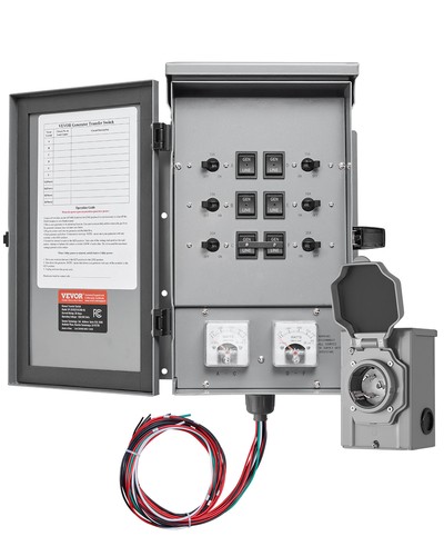 Vevor manual transfer switch - transfer,