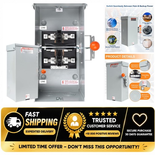 100a generator transfer switch - generator,