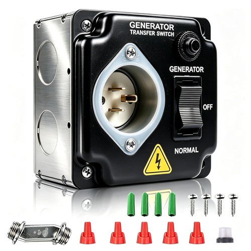 Manual transfer switch 15amp - manual,
