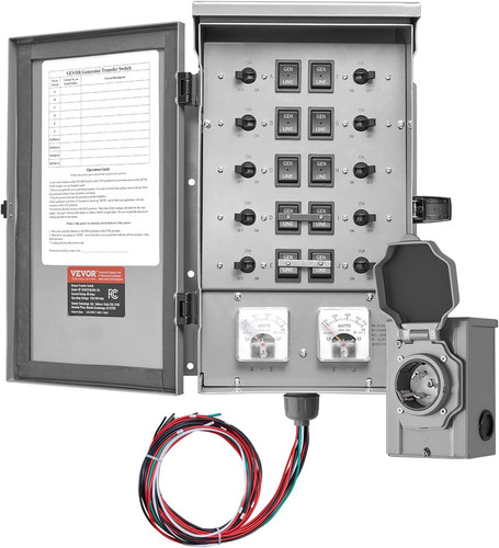 Manual transfer switch amp - manual, switch,