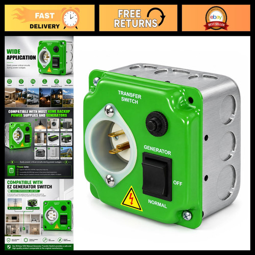 Amp 120v generator transfer - amp,
