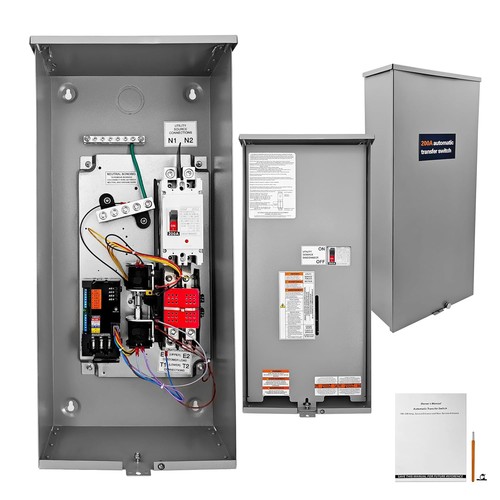 200 amp automatic - amp, transfer