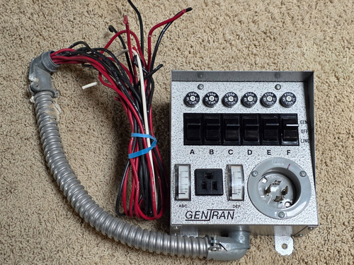 Gentran circuit 20a 125 250v - circuit,