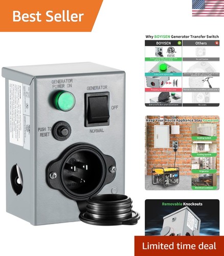125v manual generator transfer - 125v,