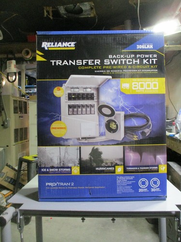 Reliance 306lrk 30amp - 306lrk, backup