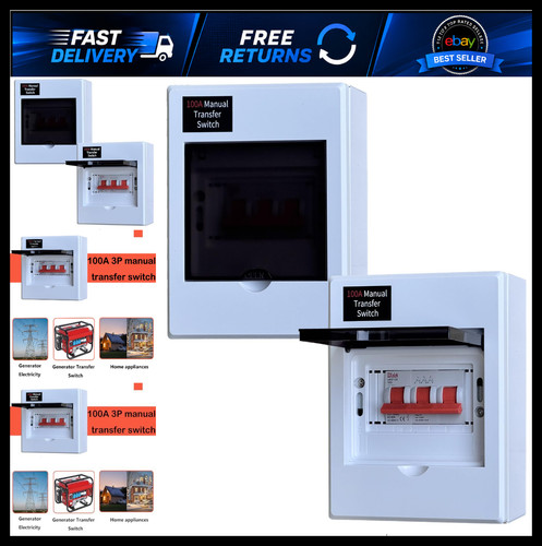 100a manual transfer switch - manual,