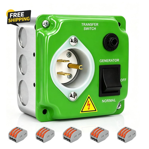 20a 120v manual generator - 20a,